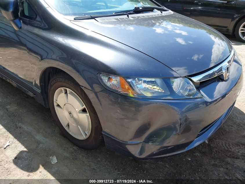 JHMFA36266S019617 | 2006 HONDA CIVIC HYBRID