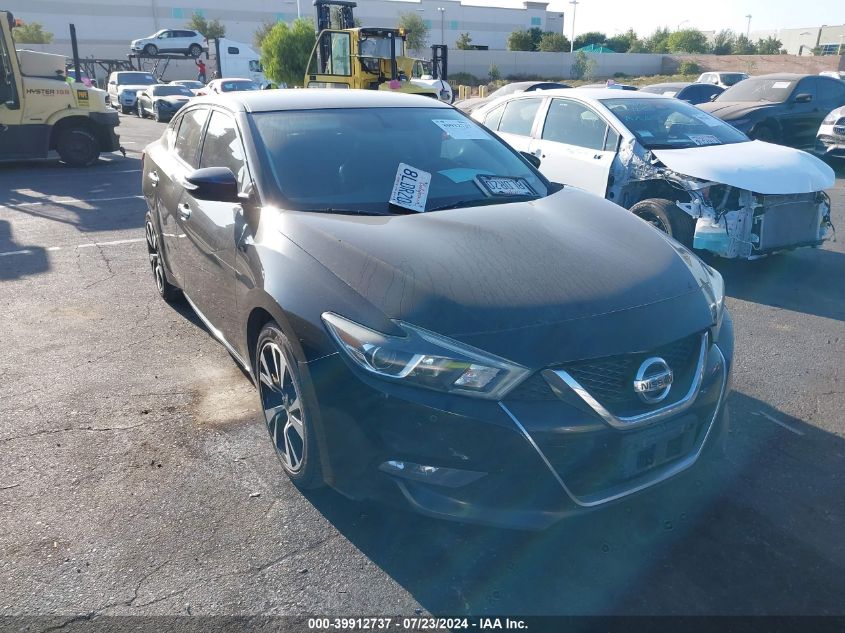 2018 Nissan Maxima 3.5 Sv VIN: 1N4AA6AP6JC373887 Lot: 39912737