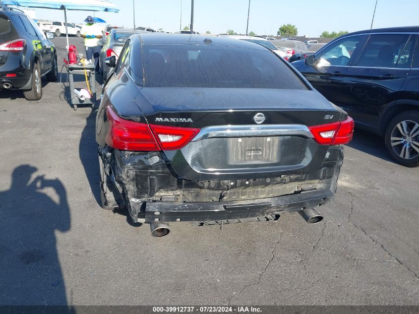 2018 Nissan Maxima 3.5 Sv VIN: 1N4AA6AP6JC373887 Lot: 39912737