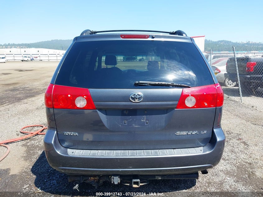 2008 Toyota Sienna Le VIN: 5TDZK23C88S201169 Lot: 39912743