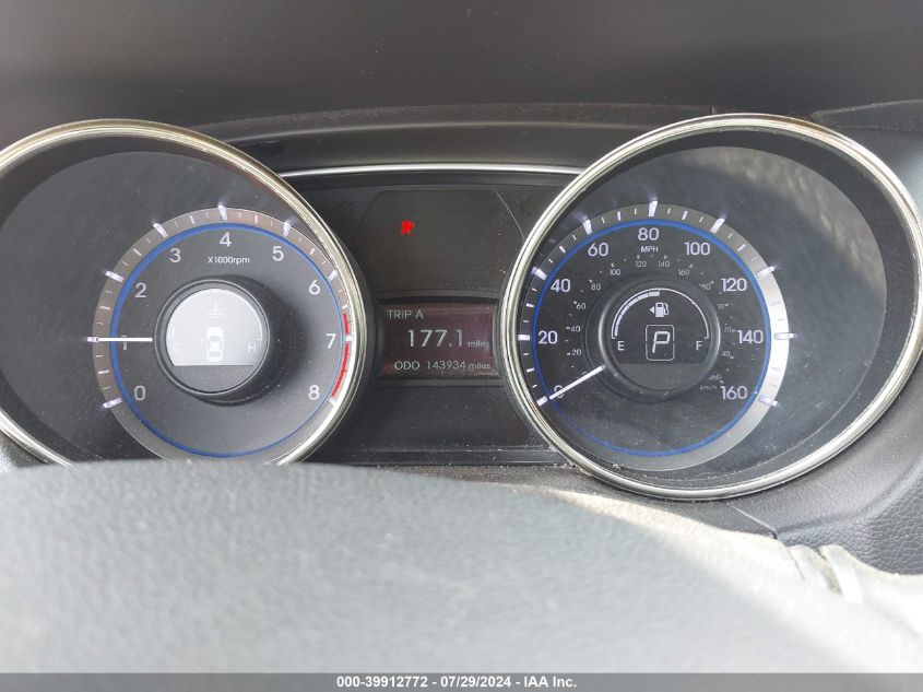 5NPEB4AC9CH464492 2012 Hyundai Sonata Gls