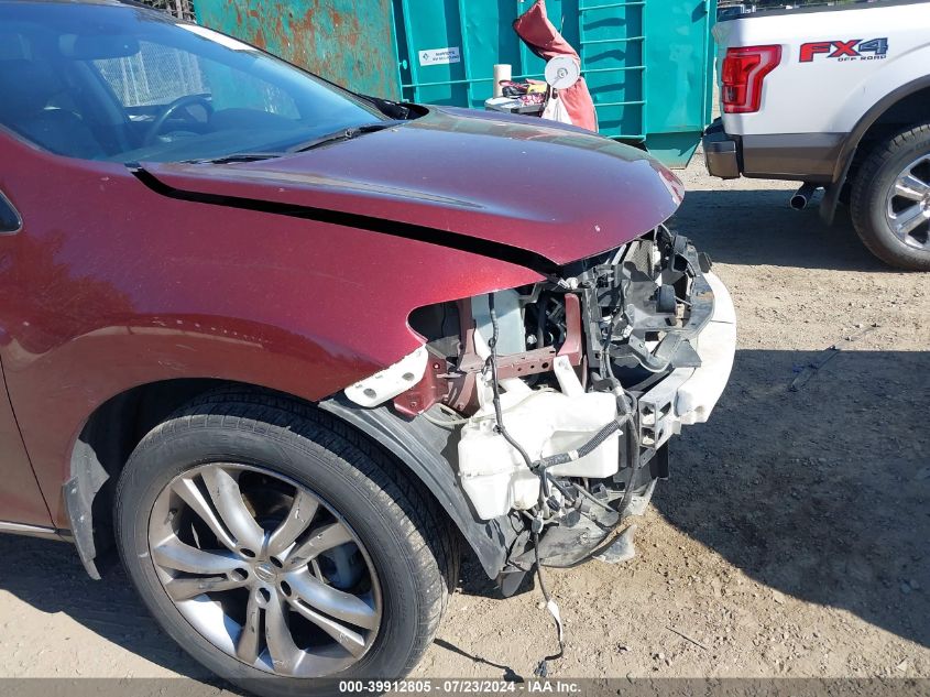 2009 Nissan Murano S/Sl/Le VIN: JN8AZ18W99W126543 Lot: 39912805