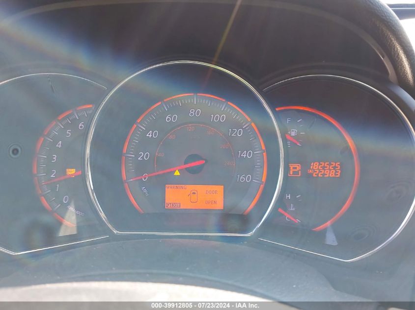 2009 Nissan Murano S/Sl/Le VIN: JN8AZ18W99W126543 Lot: 39912805