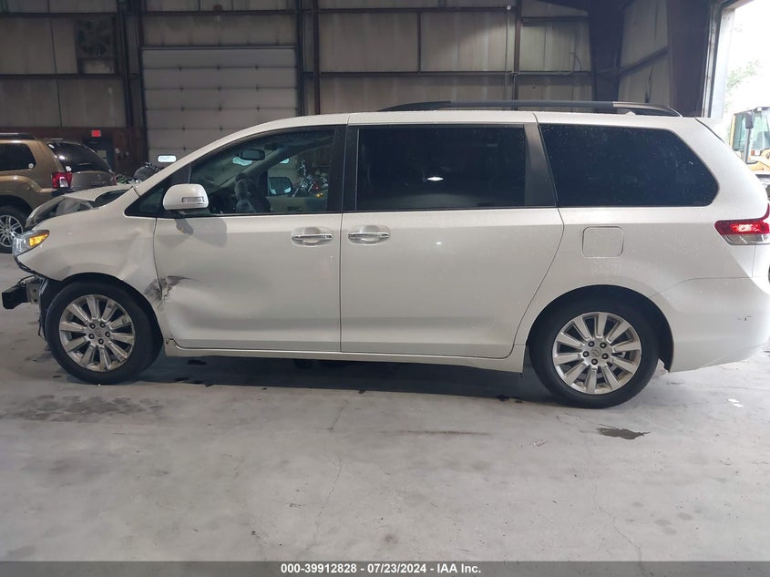 2014 Toyota Sienna Xle/Limited VIN: 5TDYK3DC1ES456080 Lot: 39912828