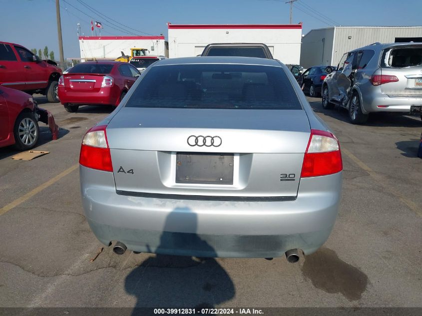 WAULT68E43A354218 2003 Audi A4 3.0