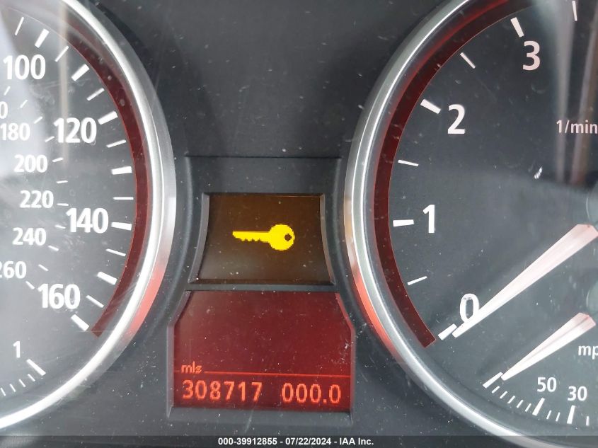 2006 BMW 325I VIN: WBAVB17586NH93034 Lot: 39912855