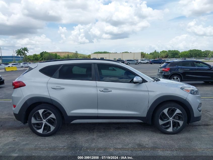 2018 Hyundai Tucson Value VIN: KM8J33A22JU653237 Lot: 39912858