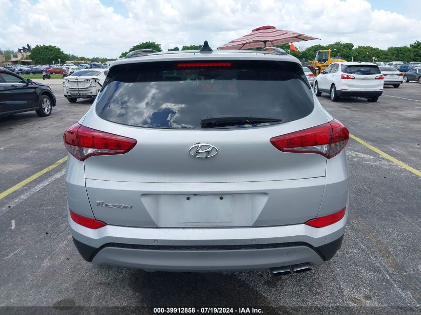 2018 Hyundai Tucson Value VIN: KM8J33A22JU653237 Lot: 39912858