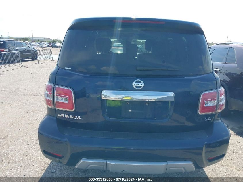 2018 Nissan Armada Sl VIN: JN8AY2ND7J9056121 Lot: 39912868