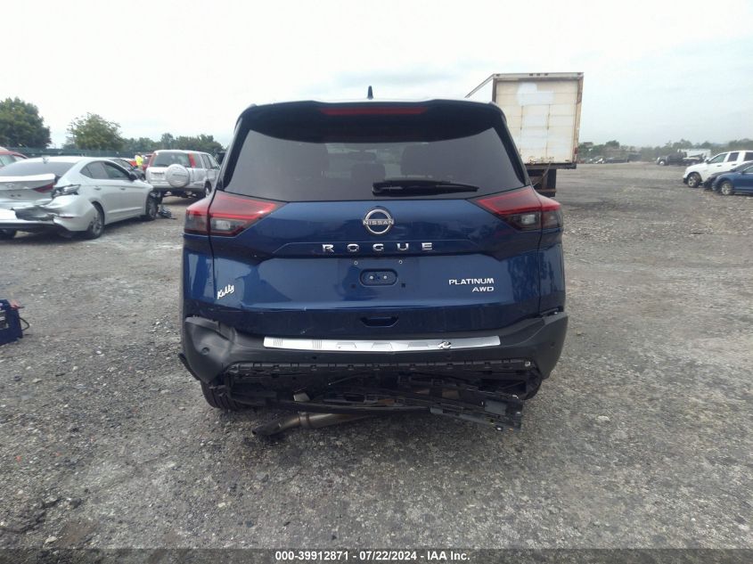 VIN JN8BT3DD2NW273271 2022 Nissan Rogue, Platinum I... no.16