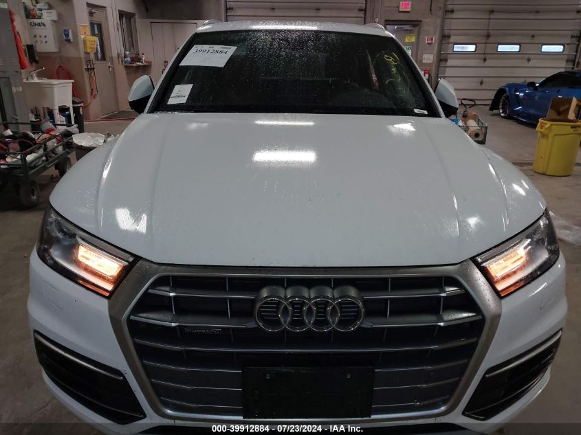 2018 Audi Q5 Premium VIN: WA1ANAFY3J2210343 Lot: 39912884