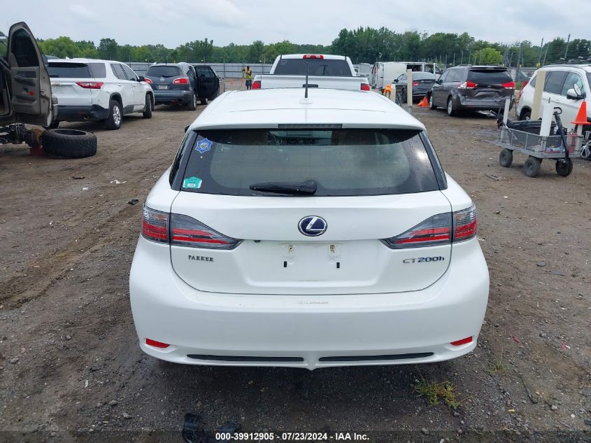 2013 Lexus Ct 200H VIN: JTHKD5BH3D2165837 Lot: 39912905