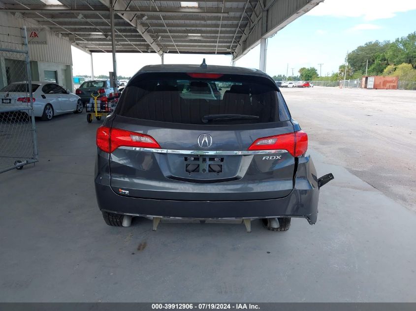 2015 Acura Rdx VIN: 5J8TB3H37FL006331 Lot: 39912906