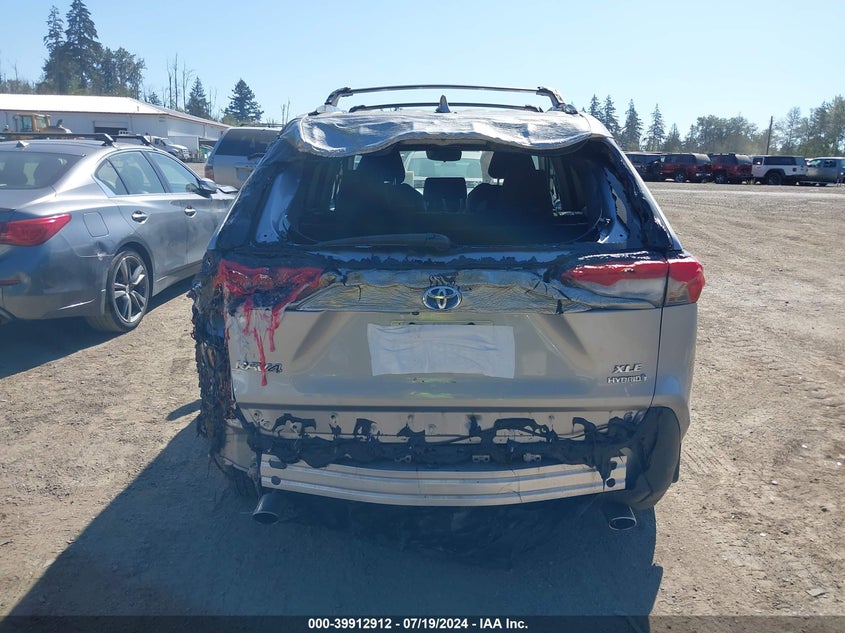 2021 TOYOTA RAV4 HYBRID XLE - 4T3R6RFV9MU029673