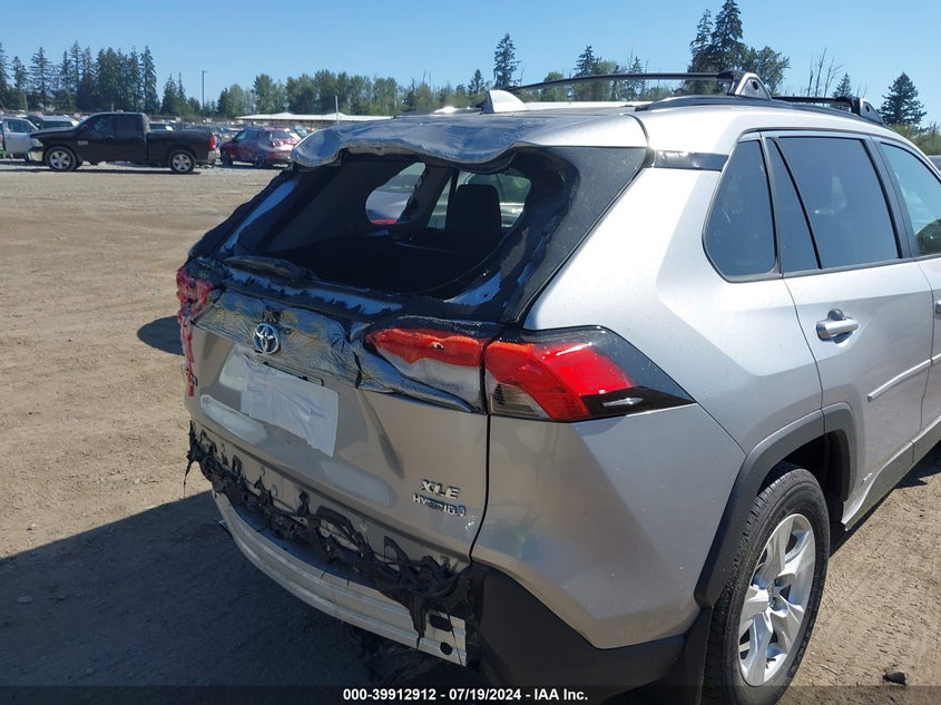 2021 TOYOTA RAV4 HYBRID XLE - 4T3R6RFV9MU029673
