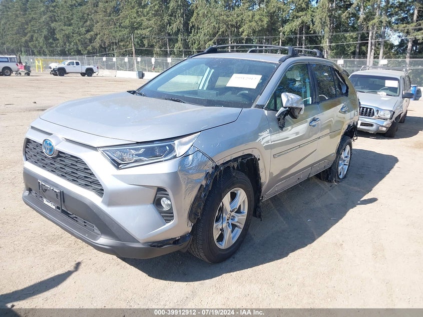 2021 TOYOTA RAV4 HYBRID XLE - 4T3R6RFV9MU029673