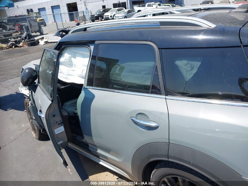2018 Mini E Countryman Cooper S VIN: WMZYU7C46J3E56554 Lot: 39912920