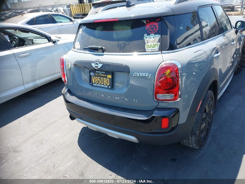 2018 Mini E Countryman Cooper S VIN: WMZYU7C46J3E56554 Lot: 39912920