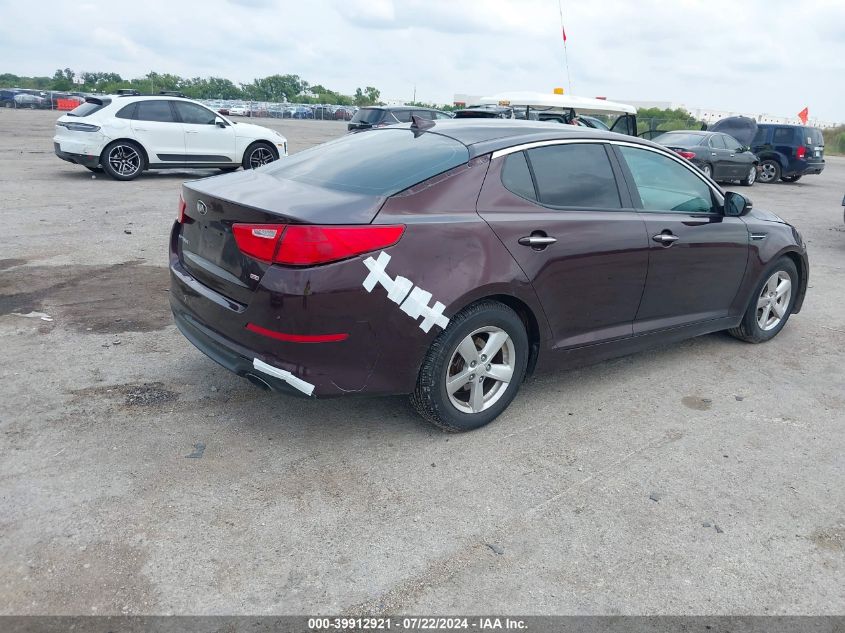 2015 KIA OPTIMA LX - 5XXGM4A78FG491236