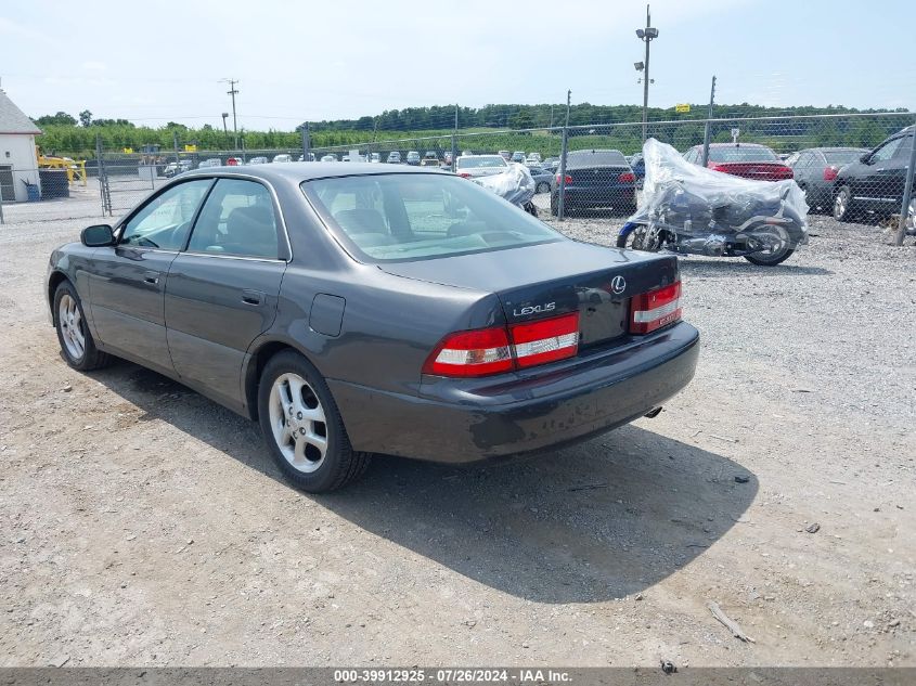 2000 Lexus Es 300 VIN: JT8BF28G5Y5090666 Lot: 39912925