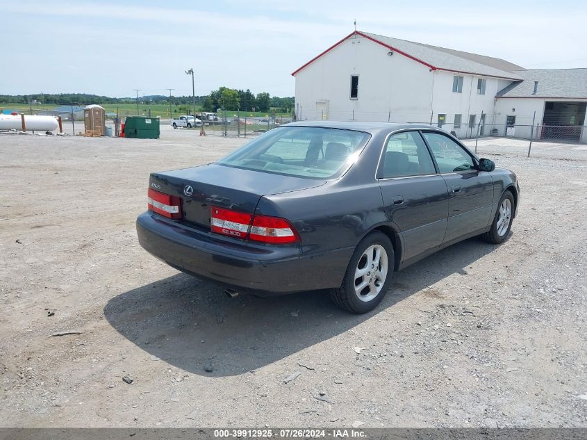 2000 Lexus Es 300 VIN: JT8BF28G5Y5090666 Lot: 39912925