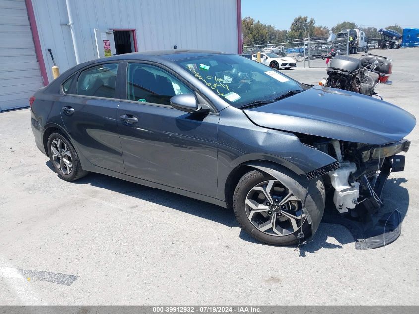 2021 Kia Forte Lxs VIN: 3KPF24AD0ME376594 Lot: 39912932