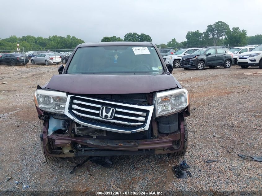 2014 Honda Pilot Exl VIN: 5FNYF4H58EB023950 Lot: 39912967