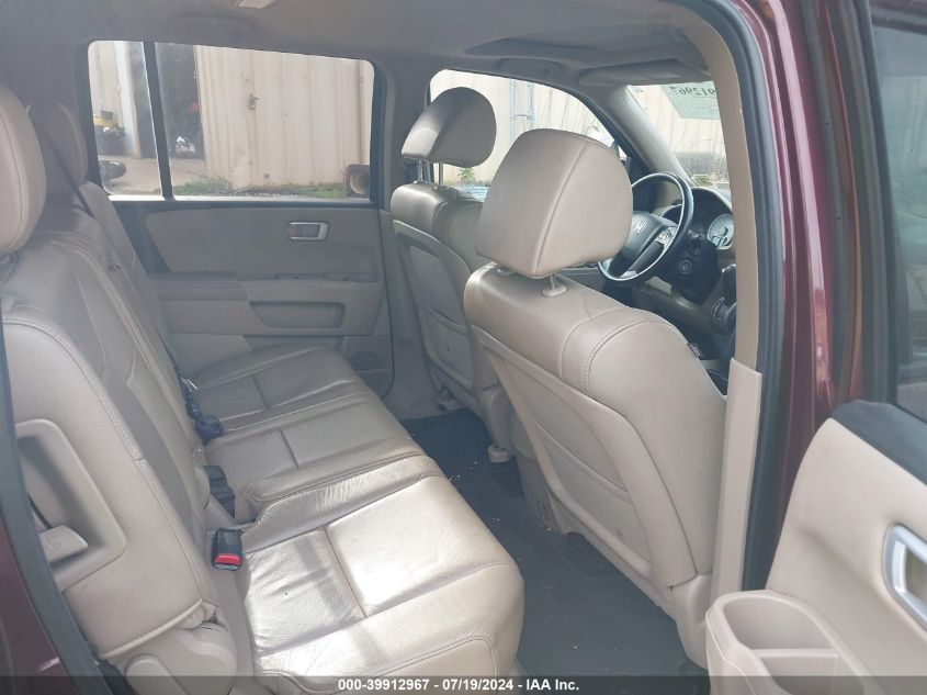 2014 Honda Pilot Exl VIN: 5FNYF4H58EB023950 Lot: 39912967