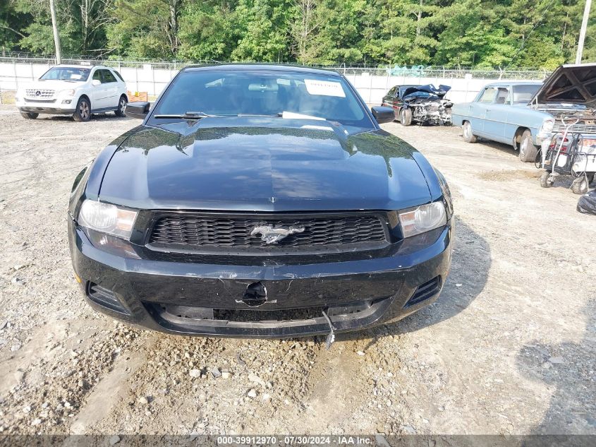 2012 Ford Mustang V6 VIN: 1ZVBP8AM8C5267444 Lot: 39912970