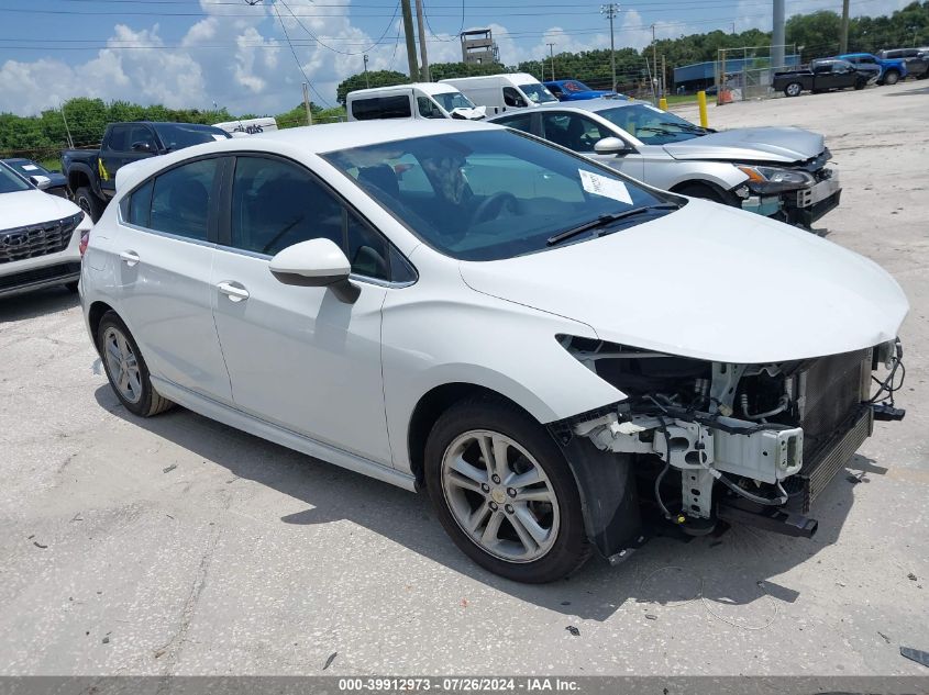 2017 Chevrolet Cruze Lt Auto VIN: 3G1BE6SMXHS542863 Lot: 39912973