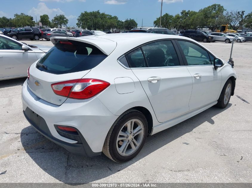 2017 Chevrolet Cruze Lt Auto VIN: 3G1BE6SMXHS542863 Lot: 39912973