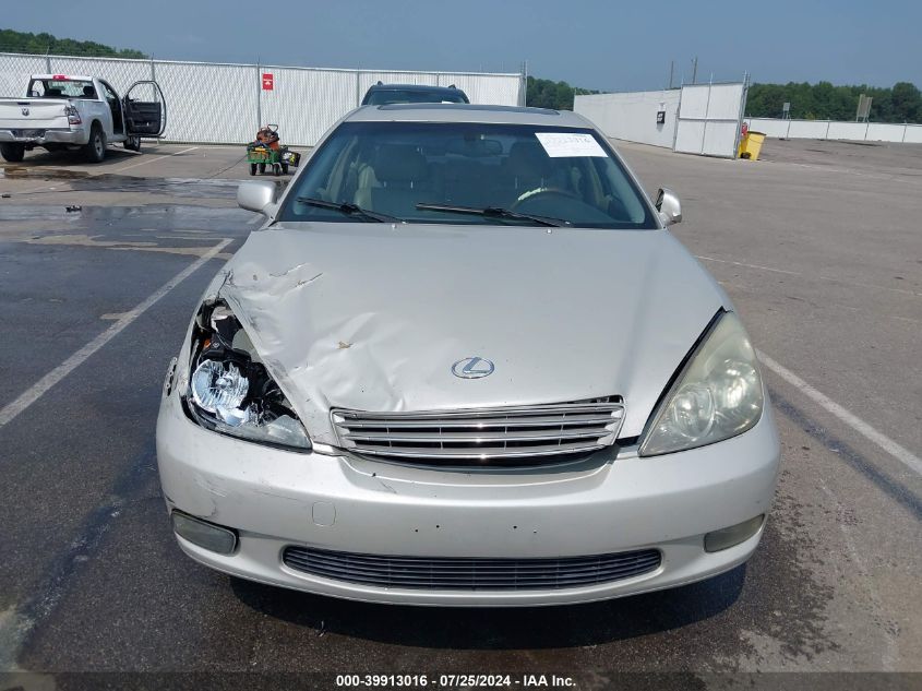 2003 Lexus Es 300 VIN: JTHBF30GX30124432 Lot: 39913016