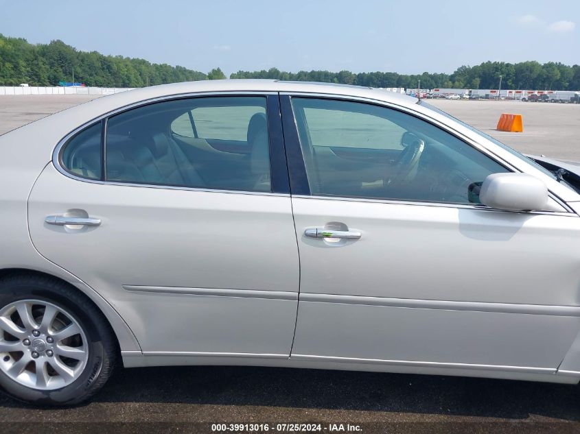 2003 Lexus Es 300 VIN: JTHBF30GX30124432 Lot: 39913016