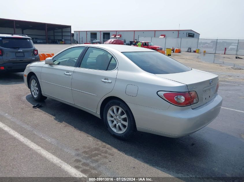 2003 Lexus Es 300 VIN: JTHBF30GX30124432 Lot: 39913016