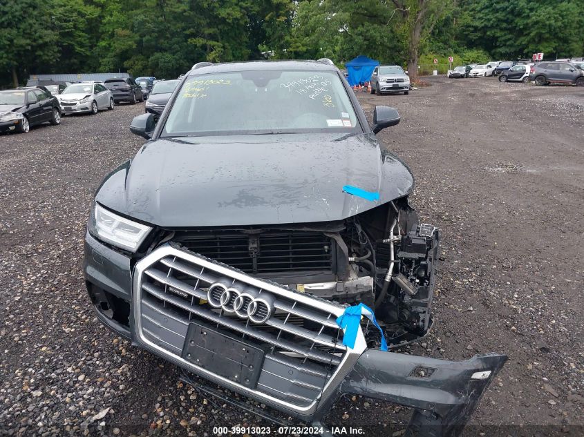 2018 Audi Q5 2.0T Premium/2.0T Tech Premium VIN: WA1BNAFY3J2007750 Lot: 39913023