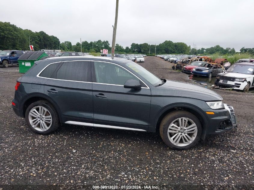 2018 Audi Q5 2.0T Premium/2.0T Tech Premium VIN: WA1BNAFY3J2007750 Lot: 39913023