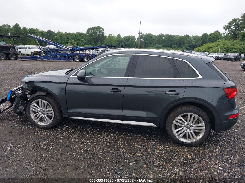 2018 Audi Q5 2.0T Premium/2.0T Tech Premium VIN: WA1BNAFY3J2007750 Lot: 39913023