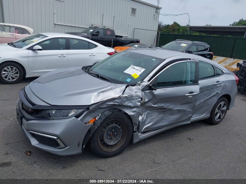 2019 Honda Civic Lx VIN: 2HGFC2F65KH570147 Lot: 39913034