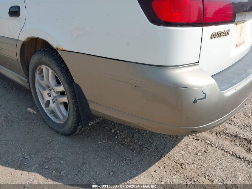 2000 Subaru Outback Outback VIN: 4S3BH6655Y6633173 Lot: 39913038