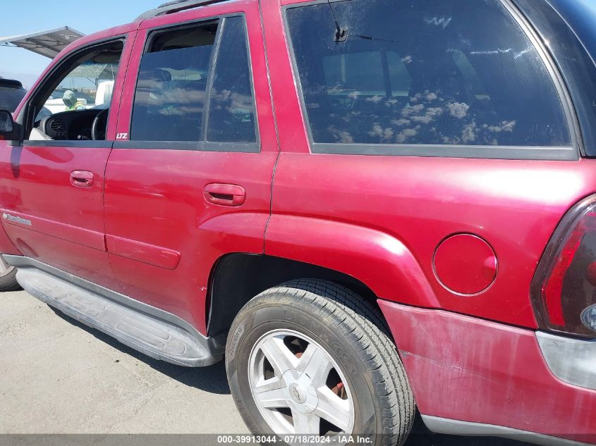 2002 Chevrolet Trailblazer Ltz VIN: 1GNDS13SX22127402 Lot: 39913044