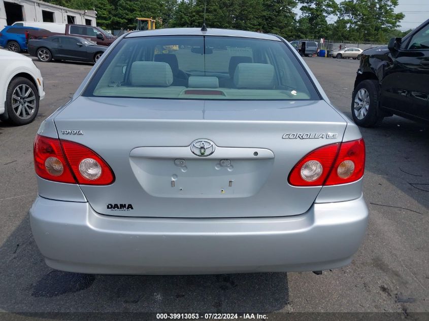 2005 Toyota Corolla Le VIN: 1NXBR32E95Z539138 Lot: 39913053