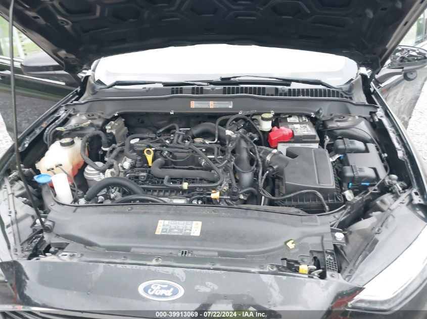 2019 Ford Fusion Se VIN: 3FA6P0HD2KR261880 Lot: 39913069