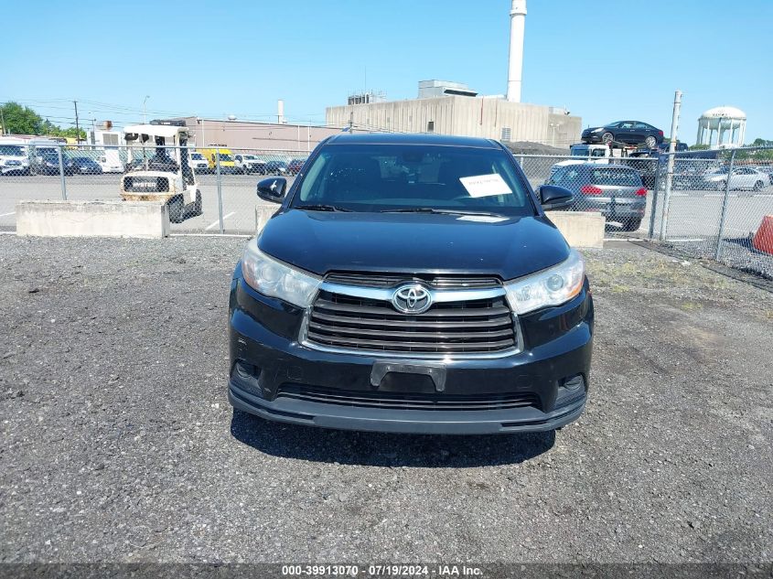 2015 Toyota Highlander Le/Le Plus VIN: 5TDBKRFH8FS194044 Lot: 39913070