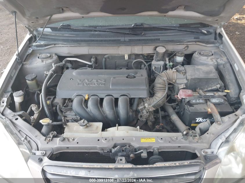 2003 Toyota Corolla Le VIN: 1NXBR32E93Z110644 Lot: 39913108