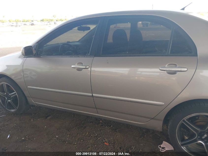 2003 Toyota Corolla Le VIN: 1NXBR32E93Z110644 Lot: 39913108