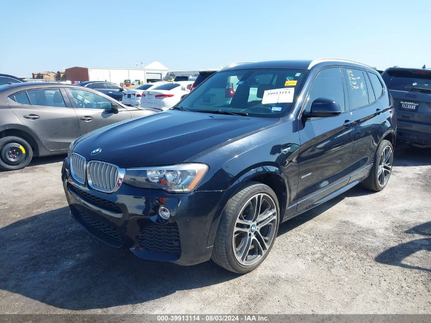 2017 BMW X3 SDRIVE28I - 5UXWZ7C51H0T43989