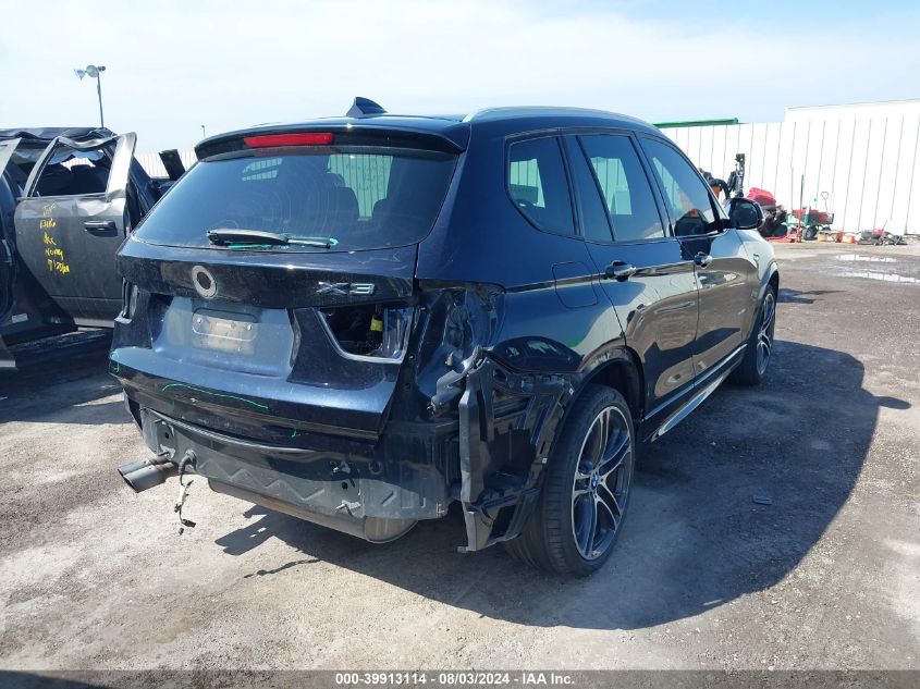 2017 BMW X3 SDRIVE28I - 5UXWZ7C51H0T43989