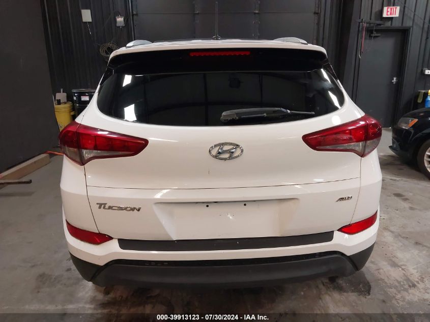 2017 Hyundai Tucson Se VIN: KM8J3CA46HU268744 Lot: 39913123
