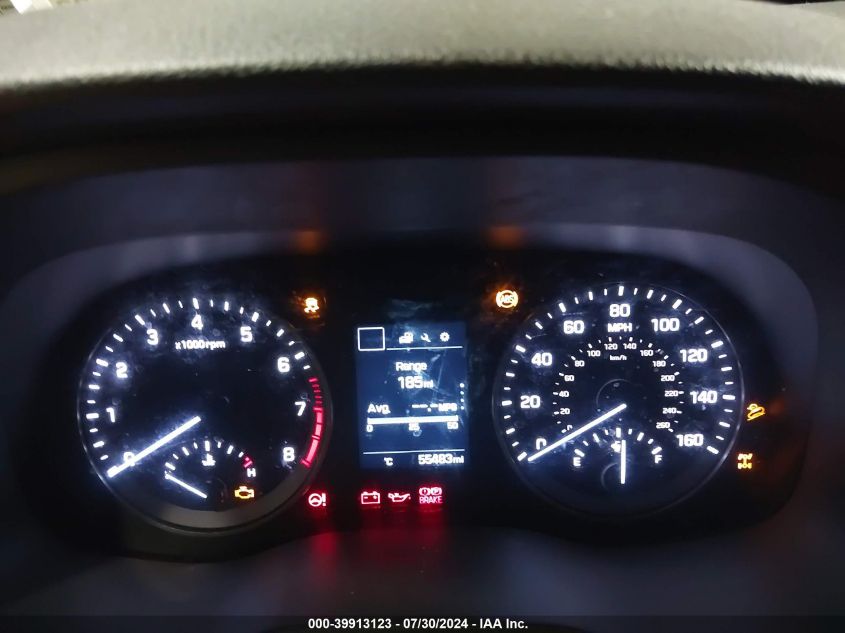 2017 Hyundai Tucson Se VIN: KM8J3CA46HU268744 Lot: 39913123