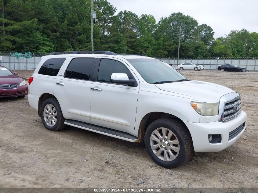 2008 Toyota Sequoia Platinum VIN: 5TDBY67A48S005245 Lot: 39913124